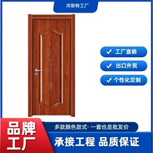 厂家直销笠智室内木门 房间隔音门实木复合门环保强化生态门可定
