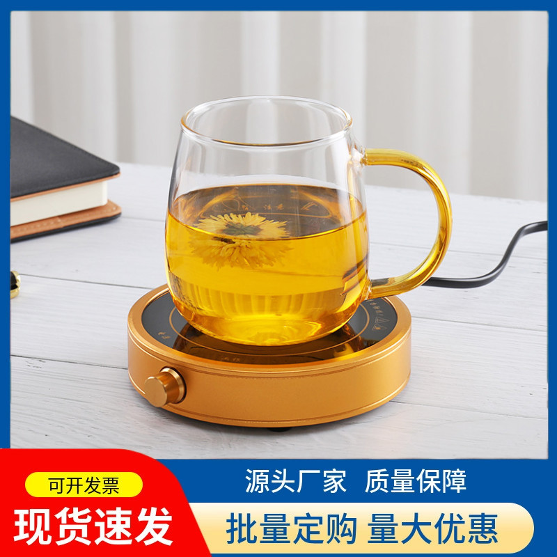 도매 버섯 유리 사무실 물 컵 차 컵 가정용 우유 커피 컵 전기 세라믹 스토브 가열