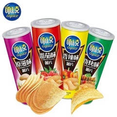 Daliyuan Comparee Kebik Canned Potato Chips Puffed Potato Chips Multi-flavor Aromatic 105g Potato Chip Snack Food Wholesale