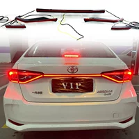 Для 19-24 Toyota Corolla сквозной свет Toyota Corol модифицированный светодиодный задний фонарь багажника