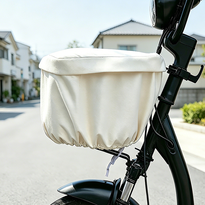 Electric vehicle basket rain cover, electric bike front basket dust cover, bicycle basket waterproof cover, universal