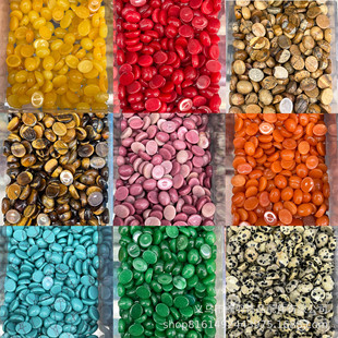 8*10mm��Ȼʯ�E�A�ν��挚ʯ��ʯ�NƬ ���Ʒdiy�Ʒ����S�����l