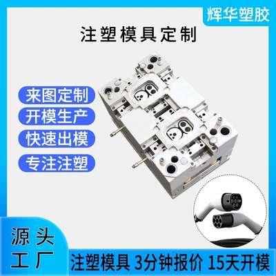 New Energy Vehicle Adapter American Standard European Standard National Standard Mold Customization Plastic Mold Manufacturer Injection Molding