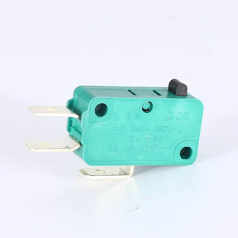 气保焊枪微动开关 绿色中型无柄微动开关行程开关