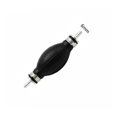 Car hand oil pump car boat hand pinch ball aluminum alloy one-way hand pump 6/8/10/12 gasoline pump oil suction (Kempinq və səyahət) - oil-pump-6mm