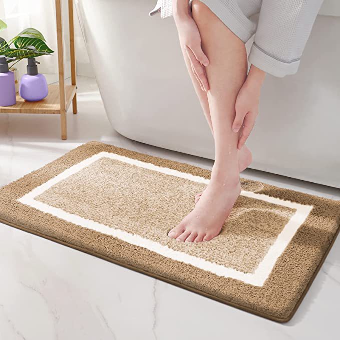 Toilet Door Mat Toilet Anti-slip Mat Entrance Door Mat Household Carpet Cross-border Thickened Bathroom Absorbent Floor Mat