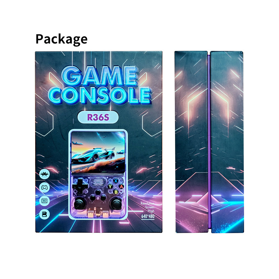 Nueva consola de juegos R36S HD PSP consola de juegos portátil doble joystick GBA arcade simulador King of Fighters transfronterizo