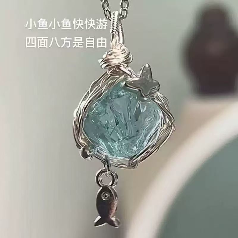 Fish You Xiangyisen ウィッチネックレス 中空ハイエンドネックレス イントレンド 新しいニッチモデル 小さくて新鮮|undefined