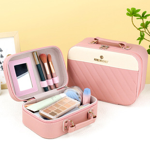 New Internet celebrity cosmetic bag portable large capacity ins style storage bag super popular large portable cosmetic case cosmetic case