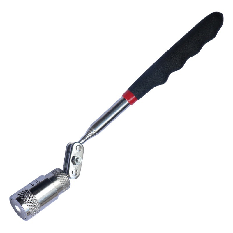 Varilla de succión de hierro fuerte varilla de succión de metal varilla magnética de flexión tornillo de recogida LED con luz