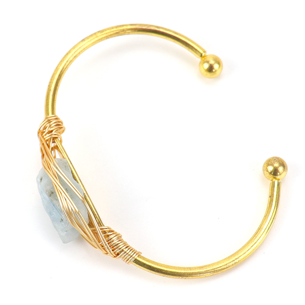1 Piece Fashion Crystal Metal Plating Womenu0027S Bangle