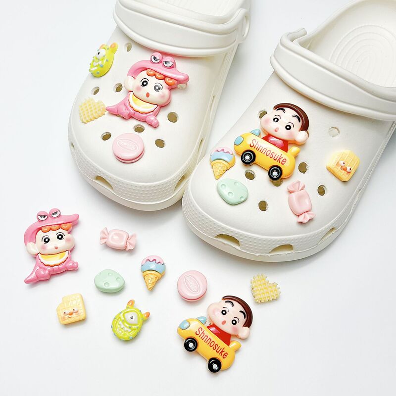 2025 Fashion Hot-Selling Cute Dinosaur Xiaoxin Colorful Versatile Clogs with DIY Detachable Cartoon Shoe Charms