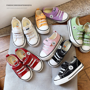 Kaji Candy Low-Top Children's Shoes Children's Shoes Canvas Shoes 2025 Spring and Autumn Girls' Shoes Boys Baby Trendy
