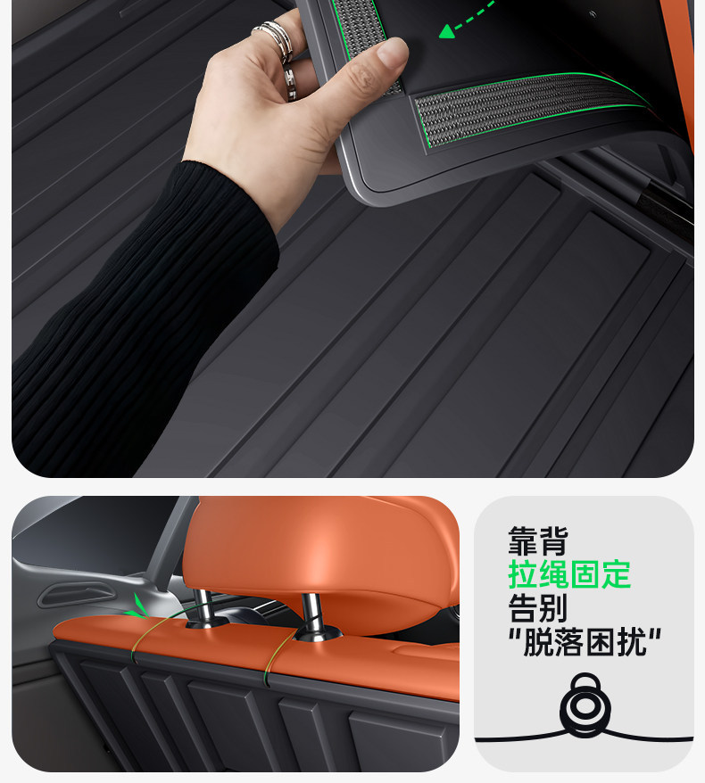 Suitable for Geely Galaxy M7 trunk mat, 26 models, TPE integrated trunk mat, car modification accessories, floor mat supplies
