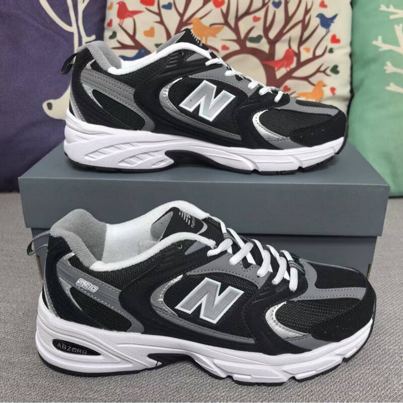 Putian Factory Pure Original Nb530 Classic Silver Retro Couple Versatile Running Shoes Casual Foreign Trade Model