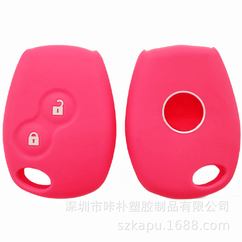 Suitable for Renault straight silicone key case SMART silicone key case Source factory price