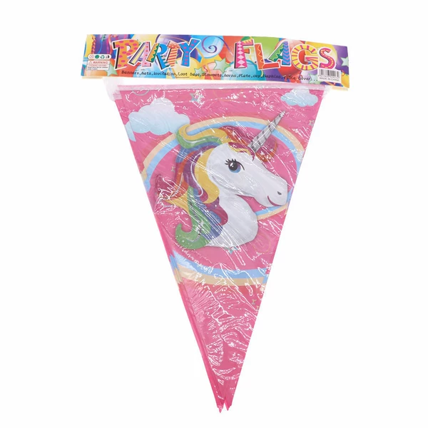 Cloud Unicorn Pennant 10 Sides 1 Pack