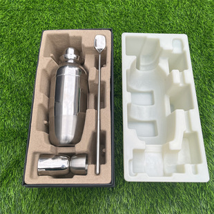 Dongguan Paper Tray Manufacturer Produces Household Air Fryer Electric Cooking Pot Paper Tray Degradable Dyed Paper Pulp Molding