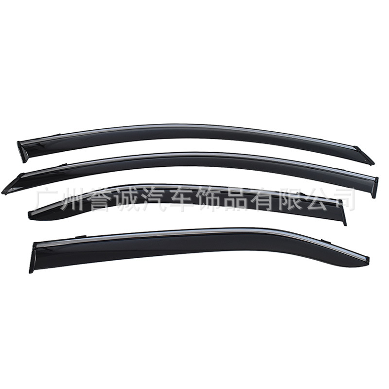 Kǎiměiruì – Black Visor Window Rain shield - camry-2006-2011