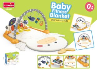 Hot new pedal fitness rack extra-large lengthened newborn baby toy game blanket 0-1 years old baby early education
