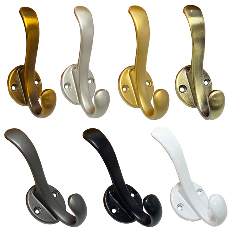 gancho de ropa sin perforación zapatos armario de ropa puerta trasera gancho de pared metal gancho de sombrero gancho de vestíbulo
