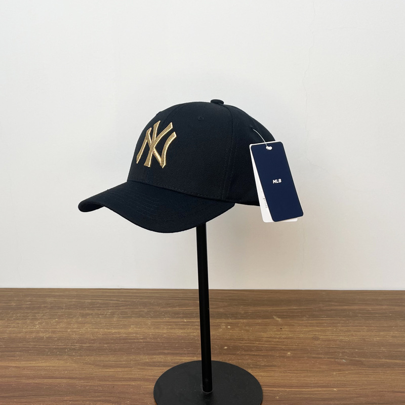 硬顶MLB帽子男女NY洋基队棒球帽可调节遮阳硬顶大标LA鸭舌棒球帽|undefined