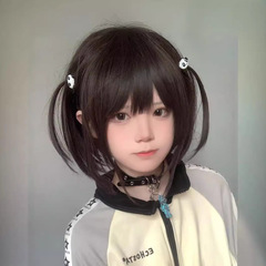 Lolitaかつら女性ソフト妹ショートヘアかわいいbobo頭jk日系ショートヘア全頭セット写真撮影道具