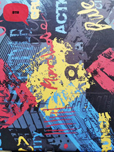 20*10新款麻棉印花面料 时尚大方 舒服透气 仿麻印花 现货供应