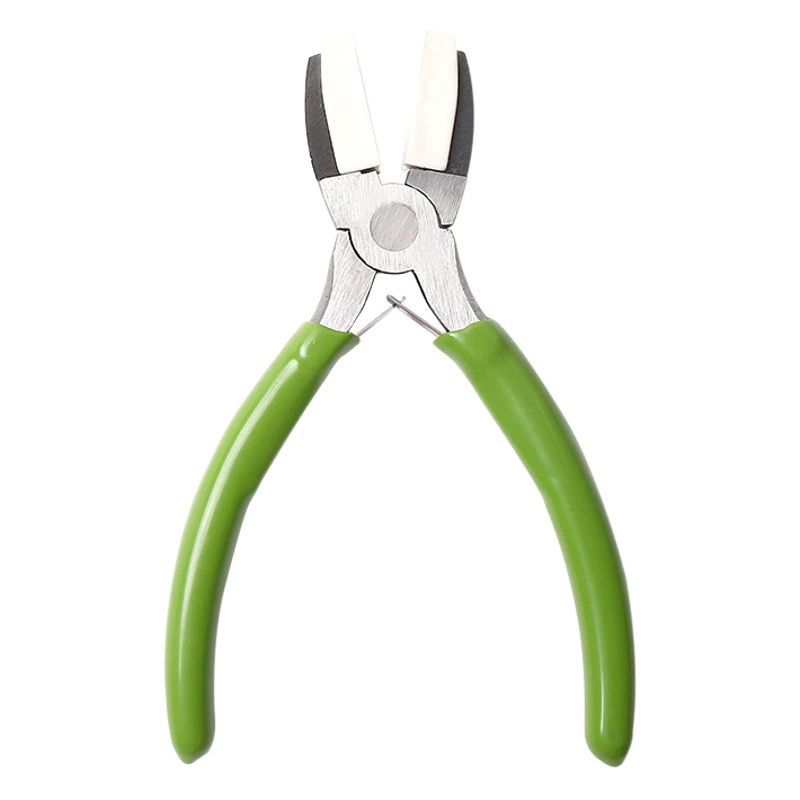 6-дюймовые нейлоновые плоскогубцы для инструментов пластиковые плоскогубцы для изготовления ювелирных изделий плоскогубцы для ремонта ювелирных изделий из углеродистой стали