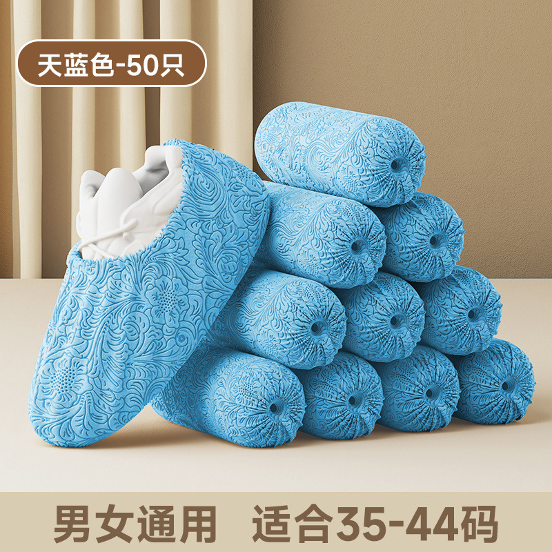 두꺼운 부직포 - 드래곤과 피닉스 블루 - 유니버설 스타일