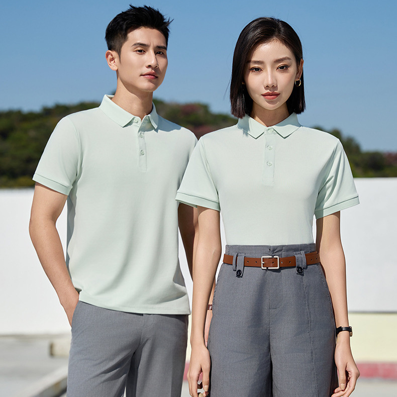 2025 New Summer High-Quality T-Shirts, Versatile Loose DIY Class Uniforms, Group Uniforms, Work Clothes, Lapels for Men and Women 2025 New Summer High-Quality T-Shirts, Versatile Loose DIY Class Uniforms, Group Uniforms, Work Clothes, Lapels for Men and Women
