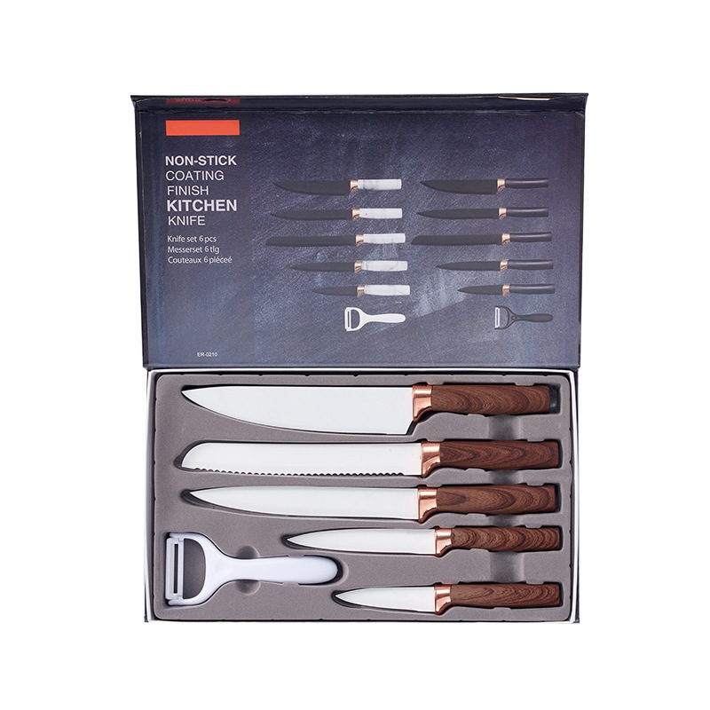 Caja manual de madera aprobada 6 juegos (blanco)