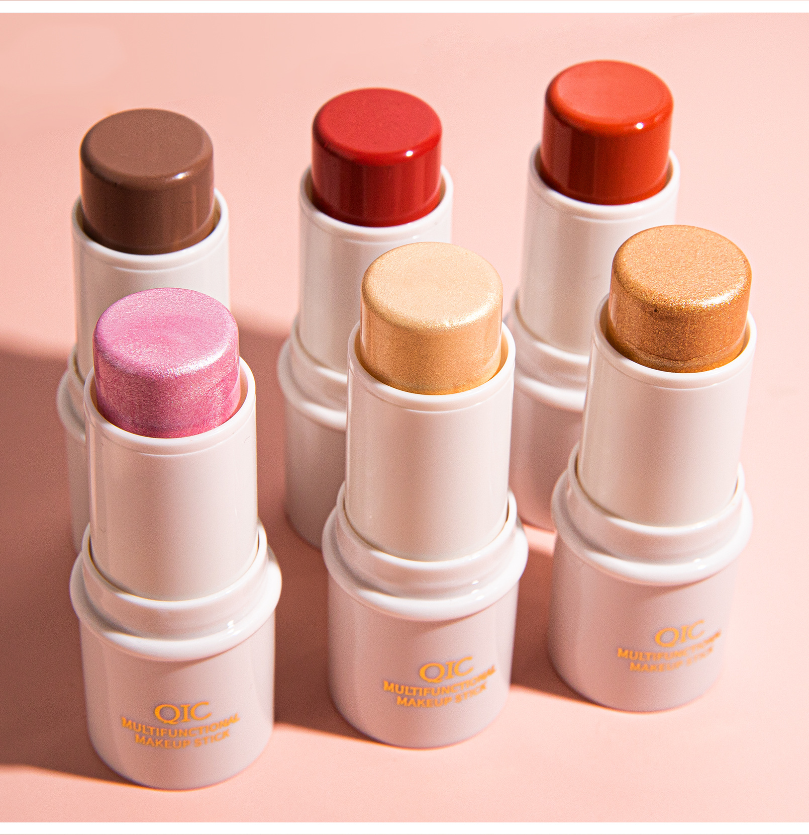 Multifunction Powder Blusher Pen High Gloss Shimmer Makeup Stick_voghion.com