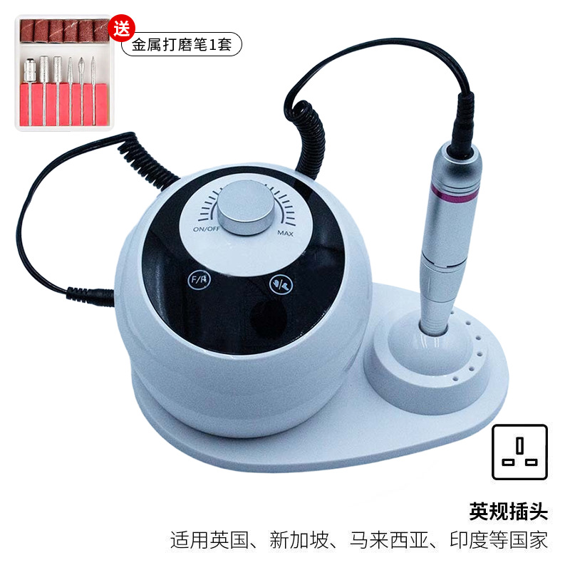 amolador de uñas 45000RPM amolador de alta velocidad de rotación de uñas remover pieles muertas herramientas de manicuras eléctricas Aliexpress