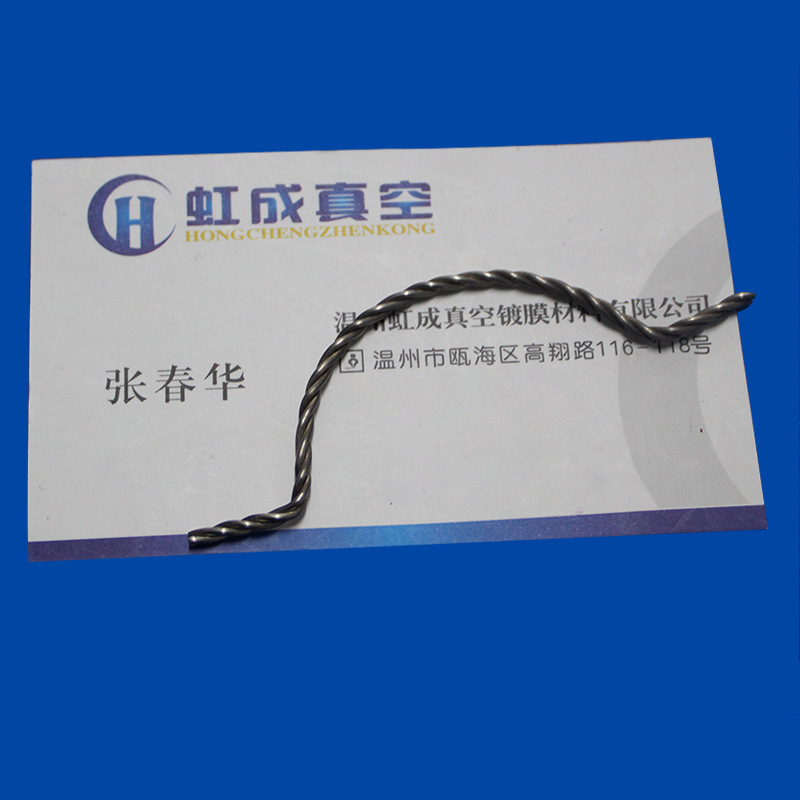 厂家批发高质量直脚型钨丝钨绞丝耐用各种形状钨耐热高熔点耐高温