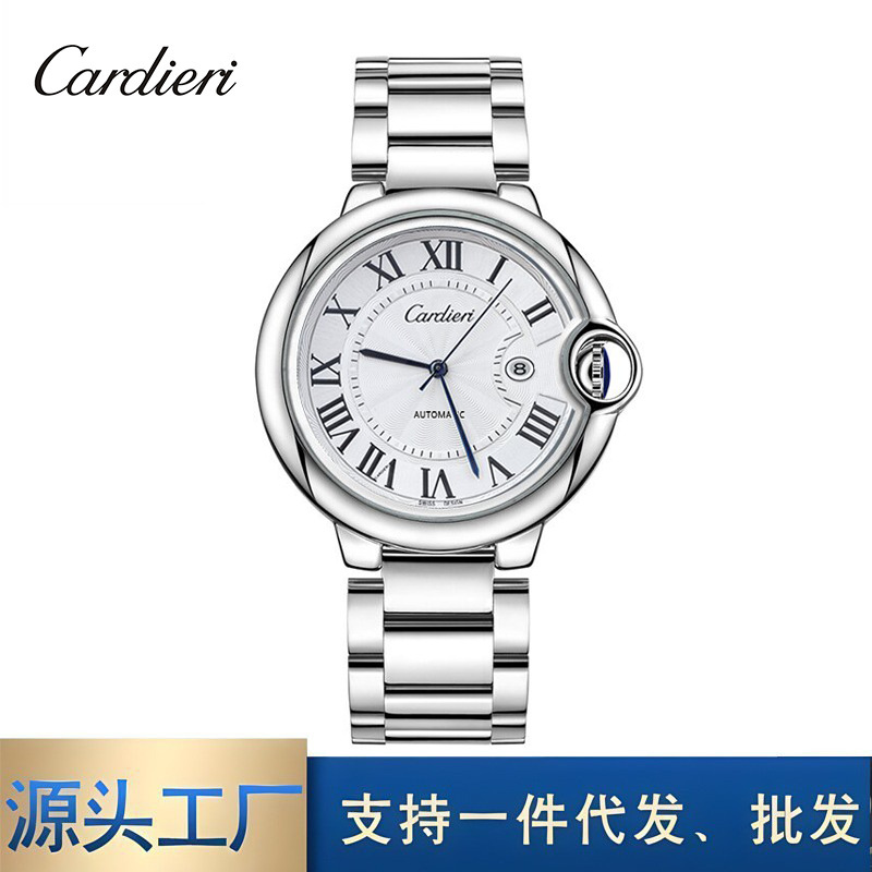 Watch Blue Balloon Tank Douyin Video Account Live Streaming Bestseller Non-Mechanical Solid Steel Band Fully Automatic Watch Watch Blue Balloon Tank Douyin Video Account Live Streaming Bestseller Non-Mechanical Solid Steel Band Fully Automatic Watch