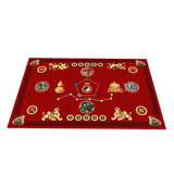 Кусок хрустального бархата в дверной подушке поглощение дверей.