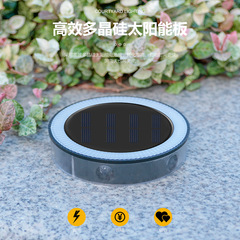 Solar Outdoor Courtyard Light Waterproof Garden Lawn Stake Wall Light Decorative Balcony Arrangement Home Underground Light