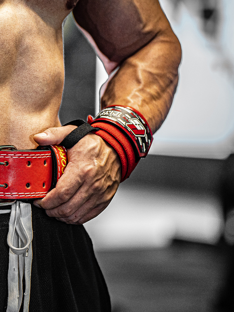 PROSUPPS フィットネスリストバンドプロスポーツブースターベルトハイドパワー重量挙げ睡眠リストバンド男性と女性のためのデッドリフト