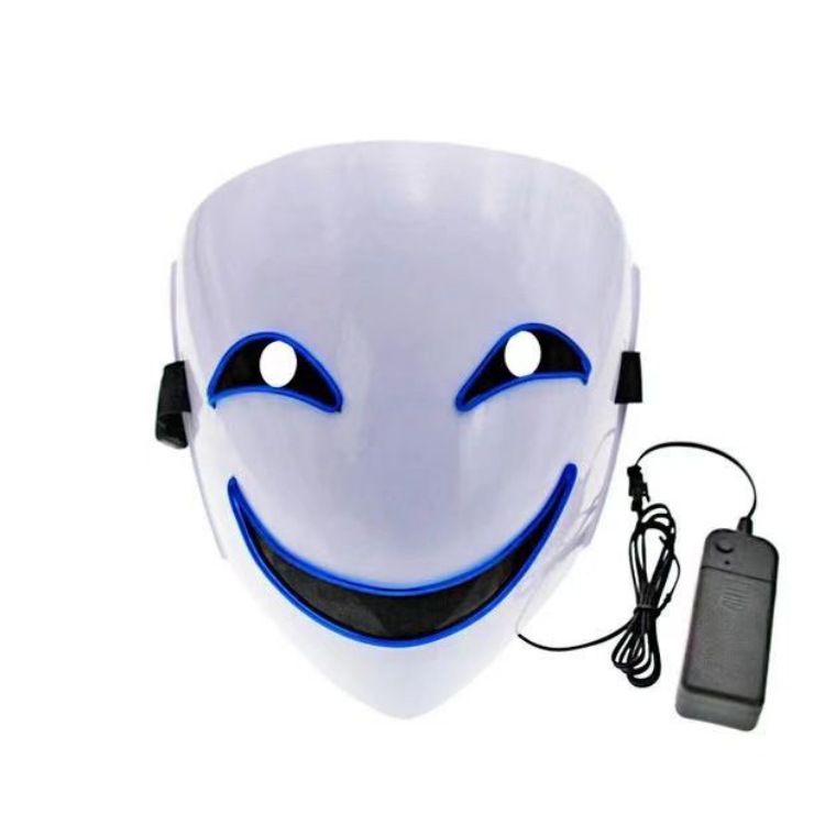 FUENTE fabricante envío gratis de 100 piezas de luz de Halloween máscara de apoyo dibujo bala Luz Fría