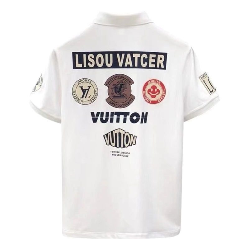 Artístico de los hombres de estilo japonés moda juvenil nueva moda ins manga corta de moda estándar polo verano temperamento