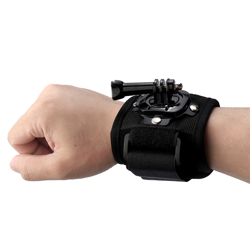 Gopro Accessories Dji Arm Strap Outdoor Cycling Wrist Strap 360-Degree Rotating Widened and Thickened Fixed Wrist Strap