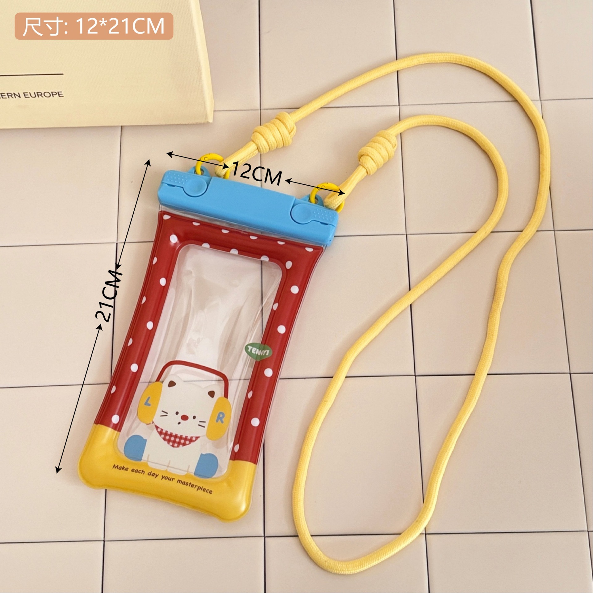 Headphones, waterproof bag