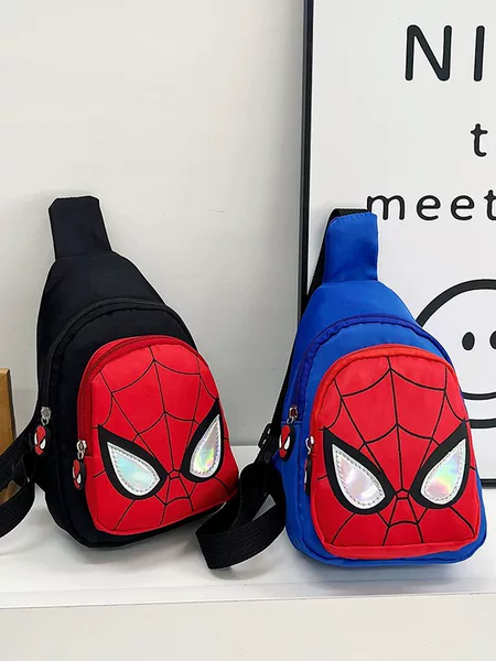 K-Style of Kidsren's Crossbody Bag 2024 Boy's Shoulder Bag Kids Cartoon Cute Boy Chest Bag Baby Backpack Small Shoulder Bag