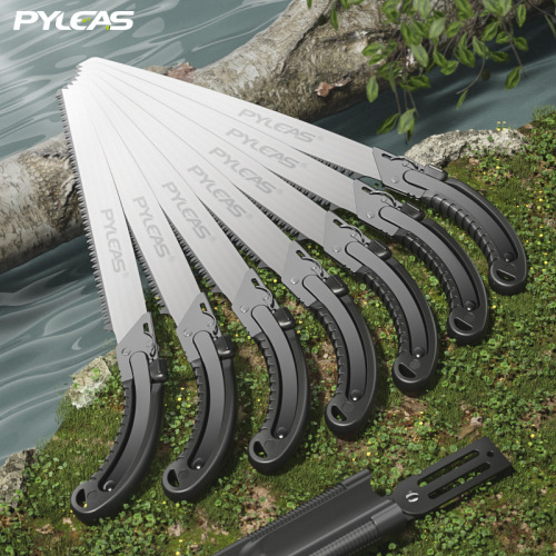 Manufacturer wholesale outdoor garden multifunctional portable hand saw three-sided tooth high temperature quenching pruning logging fruit tree waist saw