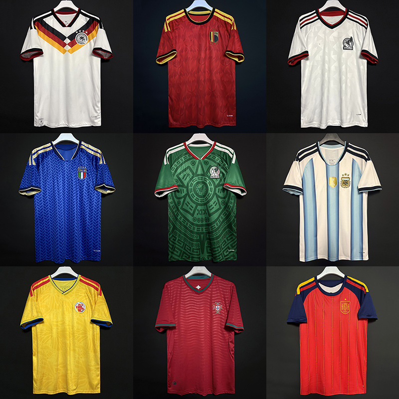 Camiseta de la Copa del Mundo de 2026 Argentina Alemania Portugal España México Bélgica Camiseta de la Selección Nacional de Bélgica