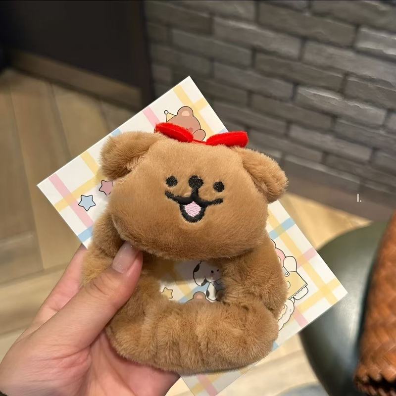漫画人形ぬいぐるみレッサーパンダヘアピンサイドクリップ大型BBクリップヘアアクセサリーヘアピンメイクアップクリップぬいぐるみ|undefined