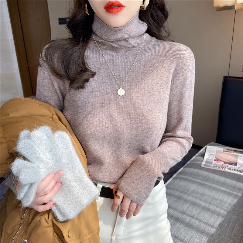 라이트 브라운 컬러 [하이 칼라 스타일]