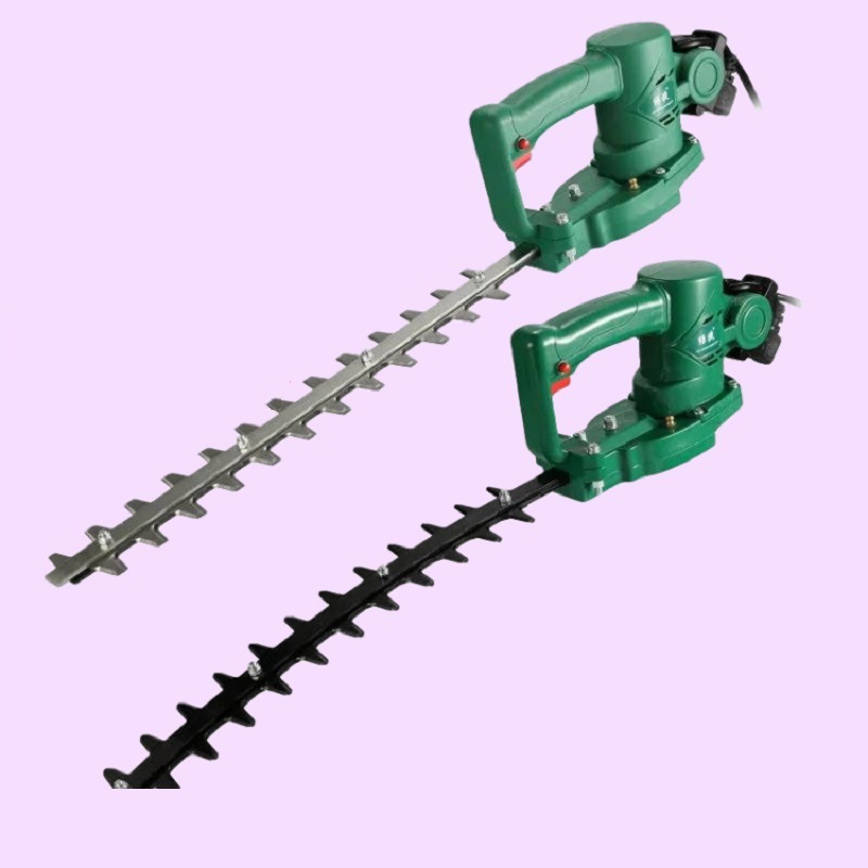 山东工厂新款现货电动直刀弧形刀篱笆修剪机 加大轻便型绿篱机