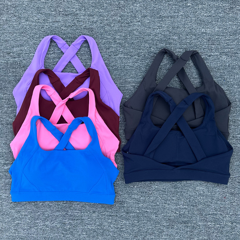 Cloud Sense Tight Yoga Vest Sports Underwear Shockproof High Strength Pilates Running Outdoor Fitness Wear for Women